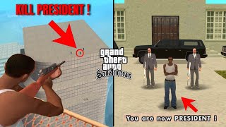 How to become president in gta san andreas after last mission End of the line