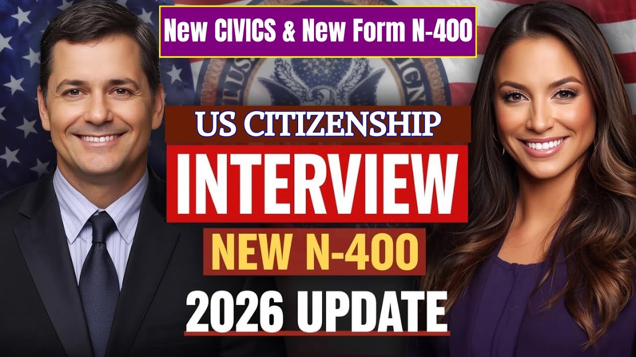 Practice N-400 US Citizenship Interview 2026 & Oath Ceremony - N400 ...