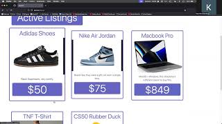 CS50 Web - Commerce