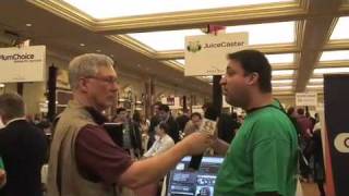 CES 2008 Juice Caster Interview at Consumer Electronics Show