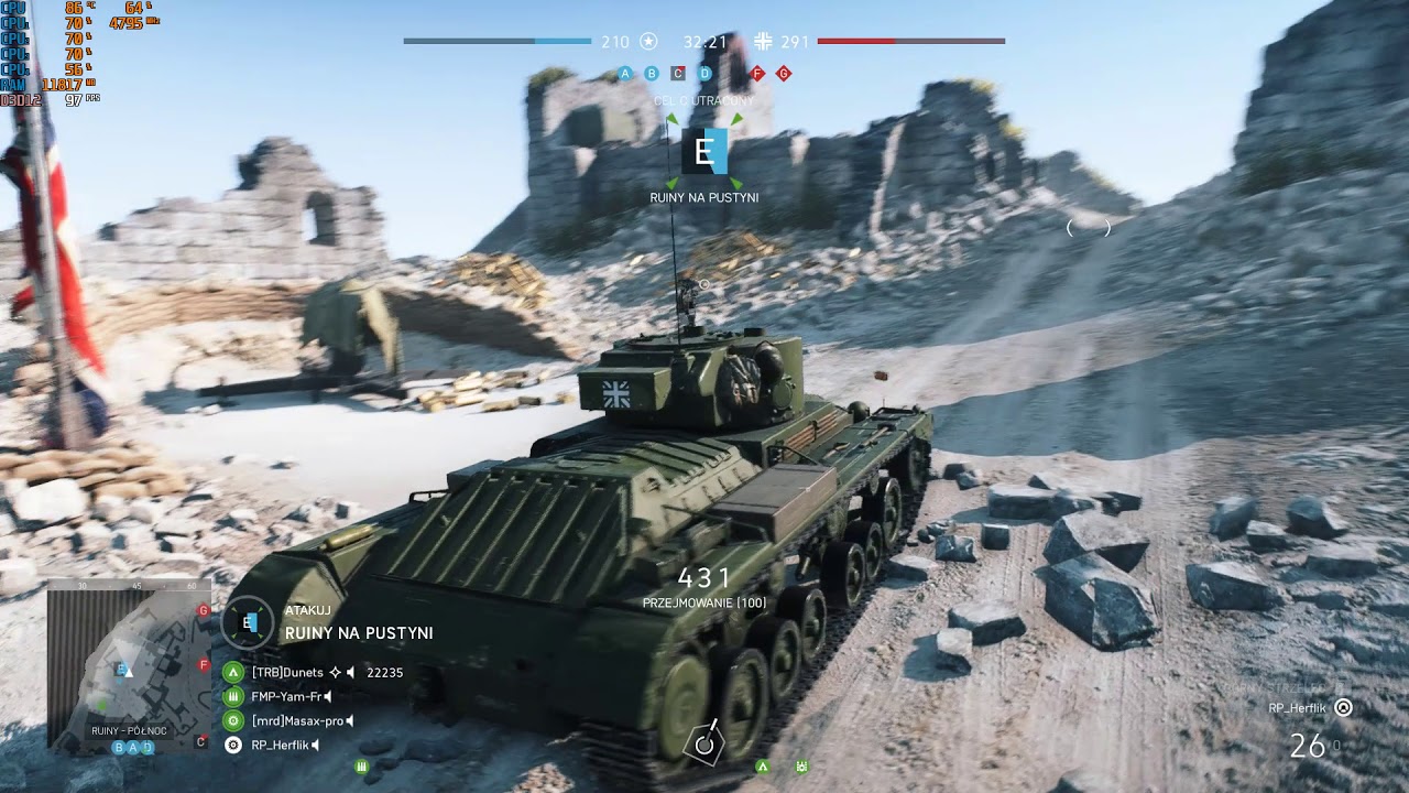 Battlefield V - Ultra settings, Ray Tracing ON - frame rate - YouTube