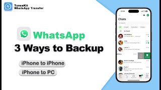 3 Ways To Backup WhatsApp Messages | iPhone to iPhone | iPhone to PC
