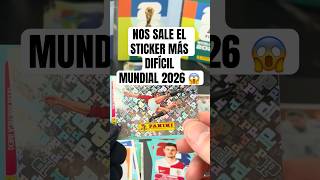 ¡SALE LA CARTA MÁS DIFÍCIL DEL MUNDIAL 2026! 😱🔥 #panini #stickerspanini #stickers #adrenalynxl