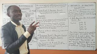 microprocessor programming II