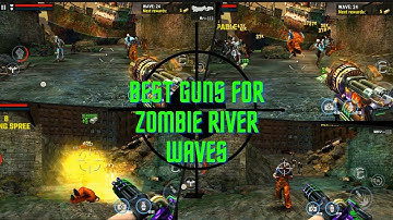 Dead Target - Zombie River Till 25 Waves | Me Vs 1000 Zombies | 1 to 25 Zombie River Waves |