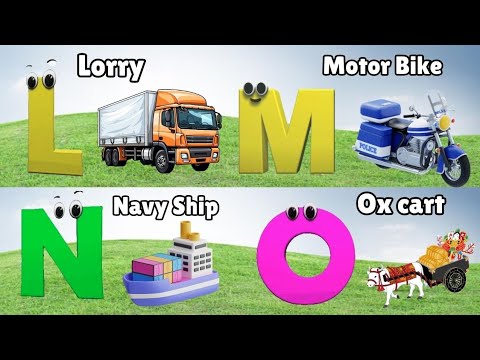ABC Song Phonics, Transportation Song, ABC Song, Alphabet Educational ...