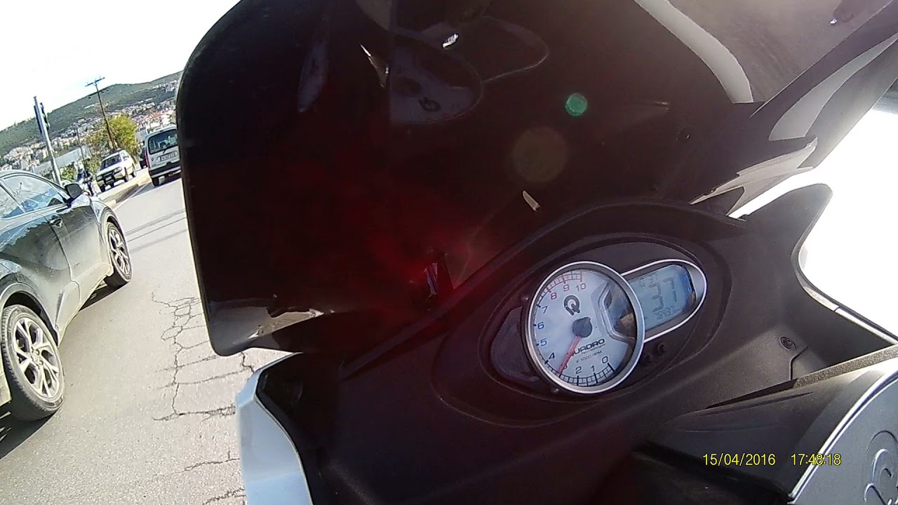 quadro 350d malossi easy ride thessaloniki