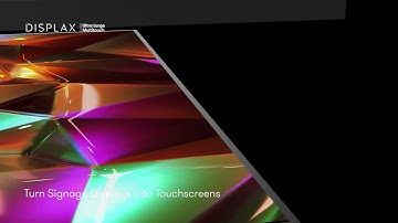 DISPLAX OVERLAY | Turn your Signage Displays into Touchscreens