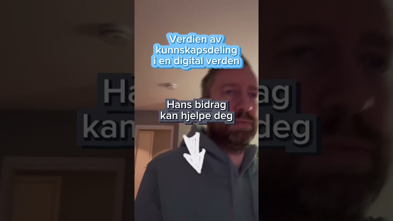 Verdien av kunnskapsdeling 
