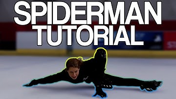Spiderman/Hydroglide Tutorial - Freestyle Ice Skating Tutorial