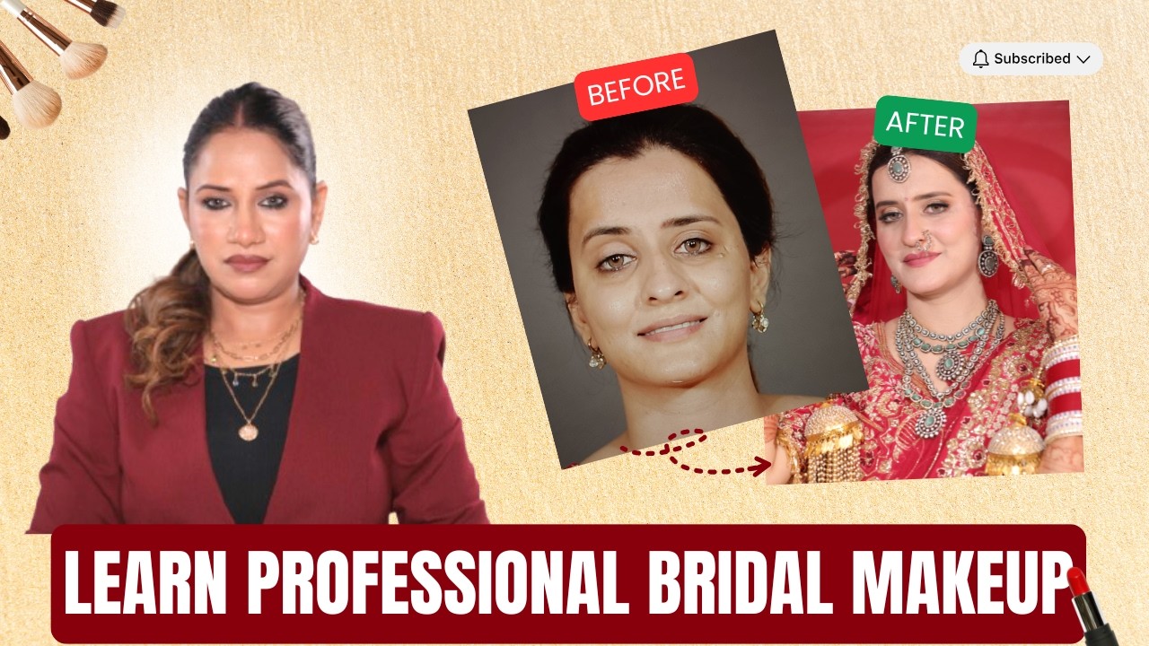 ब्राइडल मेकअप Step by Step 👰✨ | Miss से Mrs तक असली दुल्हन की Emotional Journey”