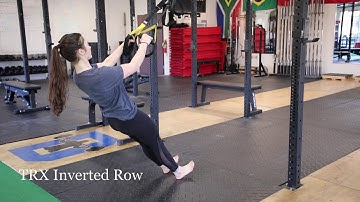 TRX Inverted Row Davis S&C Form Video