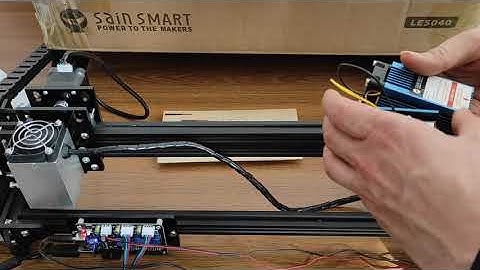 Getting started with LE5040 Sainsmart CNC machine by Genmitsu. Running an Endurance Delux laser