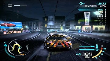 Need For Speed Carbon - Mazda RX-8 Sprint Race & encounter with Kenji