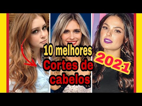 Vídeo: Cortes de cabelo femininos para cabelos longos 2021