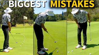 PUTTING MISTAKES By Amateur Golfers