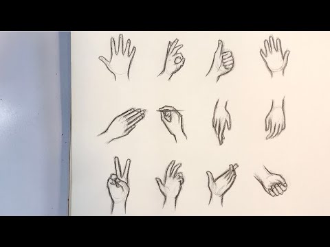 Vẽ Bàn Tay Đơn Giản | How To Draw Hands ✨💕 - Youtube