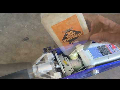 How To Add Oil To Napa Floor Jack