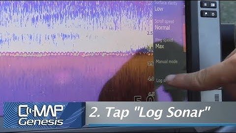 How To Record Sonar To Make Custom C-MAP Genesis Contour Charts