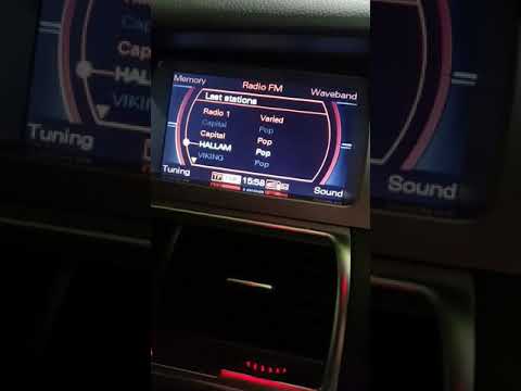 Audi q7 Bluetooth streaming set up
