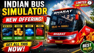 🔥 Indian Bus Simulator Offroad Driving on Dangerous Mud Road 😱🚌 #shorts screenshot 4