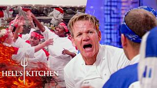 Famous The Red Team Celebrates a Perfect Service as the Blue Team Self Destructs | Hell's Kitchen Wealth