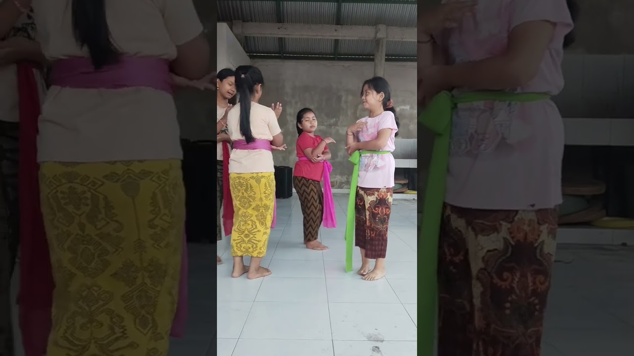 Latihan Tari Rejang Dewa persiapan Piodalan #petanimuda #budayabali 