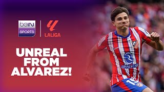 Julian Alvarez's INCH-PERFECT free-kick vs Betis! | LaLiga 24/25 Moments