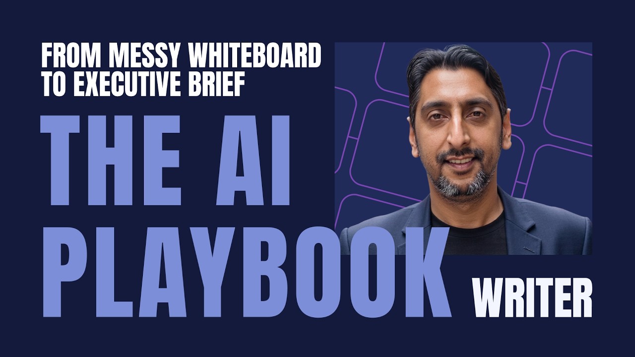 From Messy Whiteboard to Executive Dashboard in Seconds | WRITER Playbook