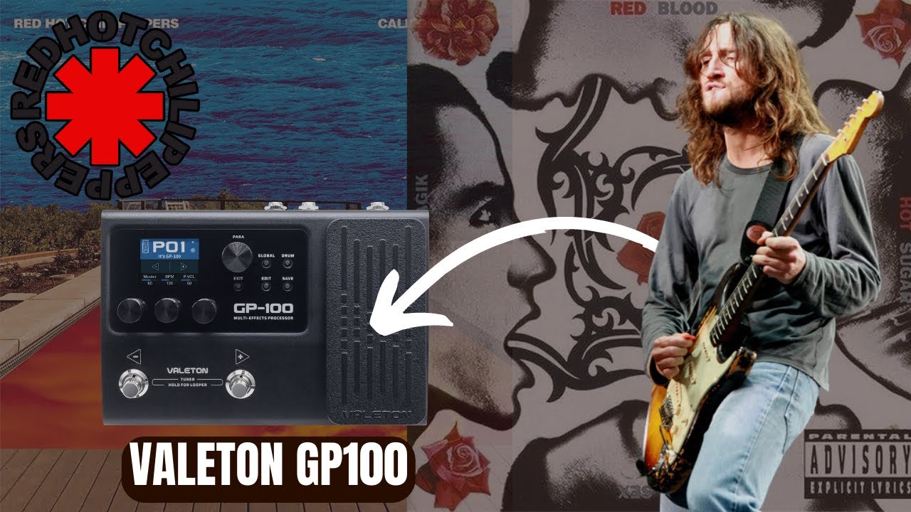 TIMBRE DO JOHN FRUSCIANTE (RED HOT) NA GP100!