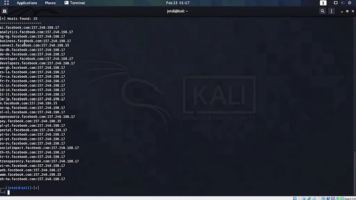Using theHarvester tool to get email addresses.Kali Linux Hands on practical lab lecture 7.