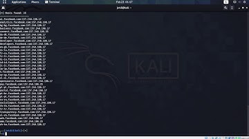 Using theHarvester tool to get email addresses.Kali Linux Hands on practical lab lecture 7.