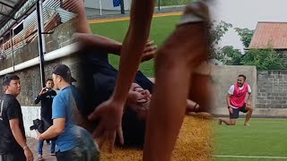 THIS MINI SOCCER GAME WAS SO INTENSE I GOT A NECK INJURY screenshot 1