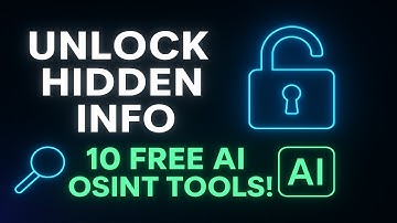 Unlock Hidden Info: 10 Free AI OSINT Tools Revealed!