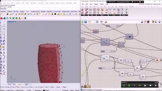 Al Bahar Tower scripting in Grasshopper