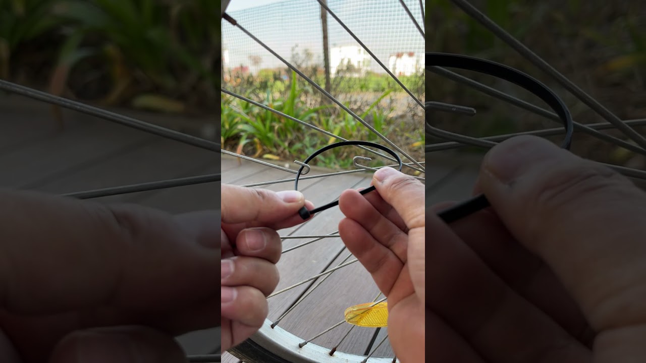 Zip Tie to the Rescue—Fix a Broken Bike Spoke in Seconds!
