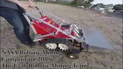Utah Robotic Mining Project - NASA RMC 2015
