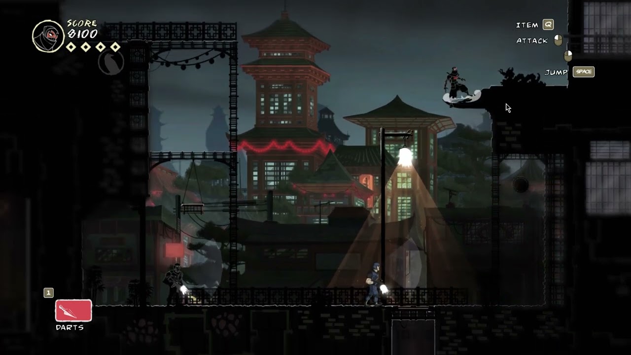 Mark of the Ninja Gameplay (No Commentary)