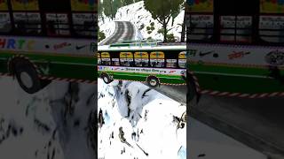 ❄️ Dangerous Snow Mountain Road Accident 😲 #bussimulatorindonesia #bussid #busgame