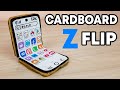 Cheapest Samsung Galaxy Z Flip from Cardboard - Stop Motion