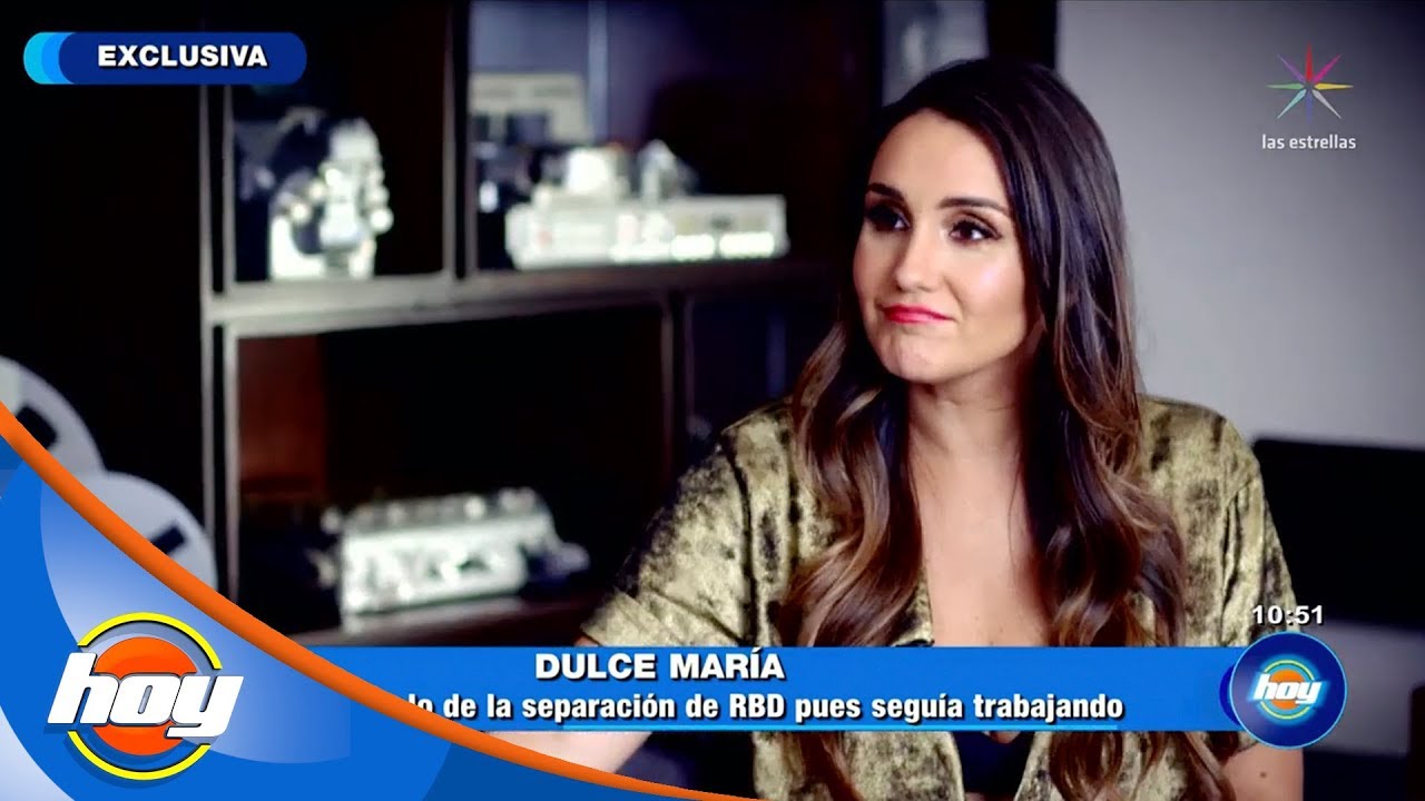 Dulce María tuvo una crisis tras la separación de RBD | Ponle la cola al burro | Hoy