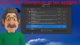 Linux, Configuring Applets on Linux Mint Cinnamon