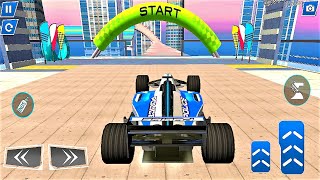 Police Formula Ramp Car Stunts: GT Stunt Car Games-Best Android IOS Gameplay HD screenshot 2