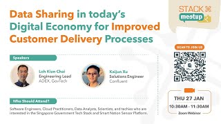 STACK-X: Meetup - Data Sharing in today’s Digital Economy for Customer Delivery Profile