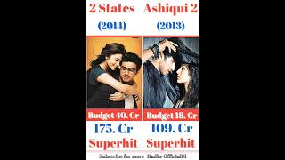 shortsvideo 2 States ? ashiqui 2 movie box office collection comparison video