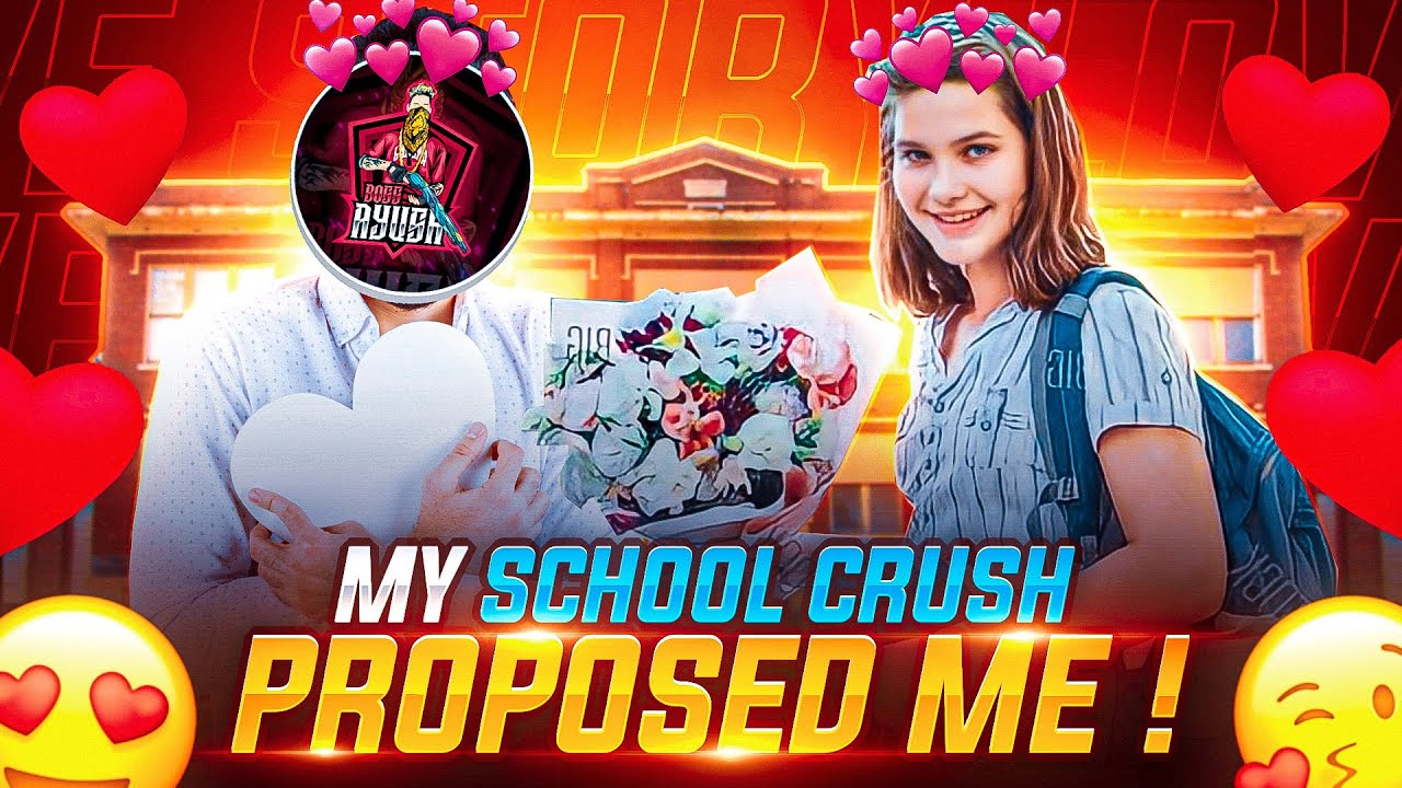 My School Crush Propose Me 😍 ❤️ ||Free Fire Story Time 🕗🔔 | Storytime Free Fire India