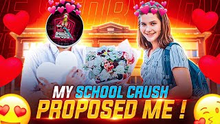 My School Crush Propose Me 😍 ❤️ ||Free Fire Story Time 🕗🔔 | Storytime Free Fire India