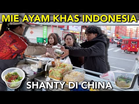 JUAL MIE AYAM KHAS INDONESIA DI CHINA?! PADA PENASARAN RASANYA, ALHAMDULILLAH BANYAK YANG SUKA🥹