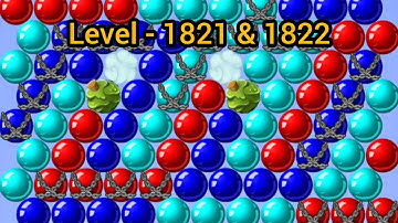 Bubble Shooter - Classic Pop Game Level - 1821 & 1822 | Bubble Shooter Home Design Game