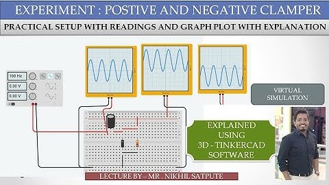 Simulation of CLAMPER circuit | Practical Setup | Learn with Nikhil